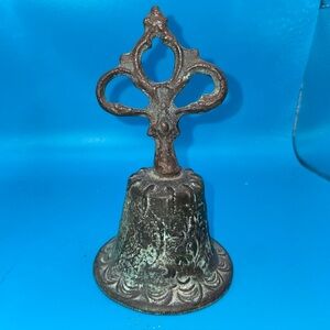 Vintage 1818 Antique Spanish Colonial Mission Bell Bronze Brass Copper Cast